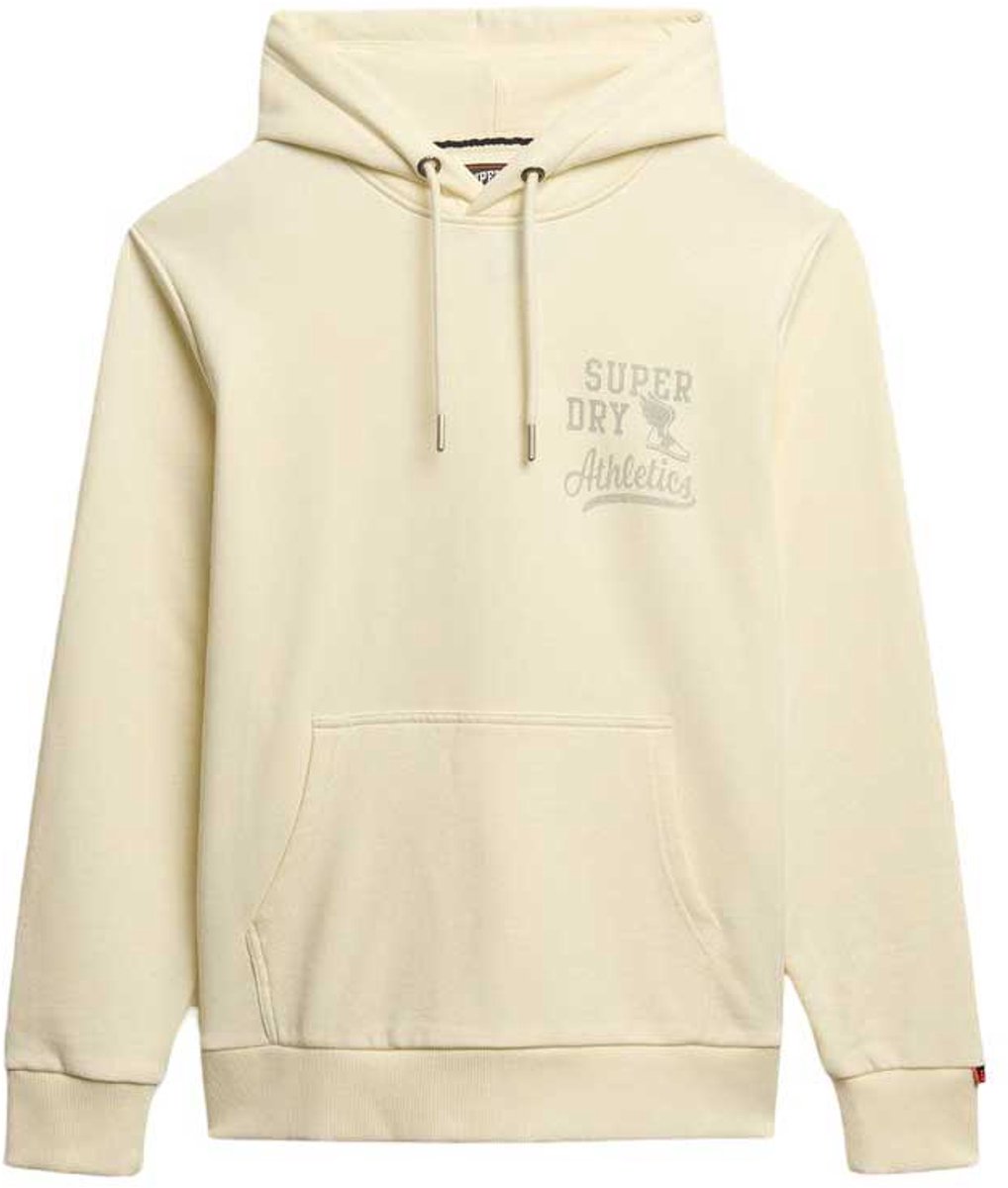 Superdry Athletic Essentials Hoodie Heren Hoodies Wit