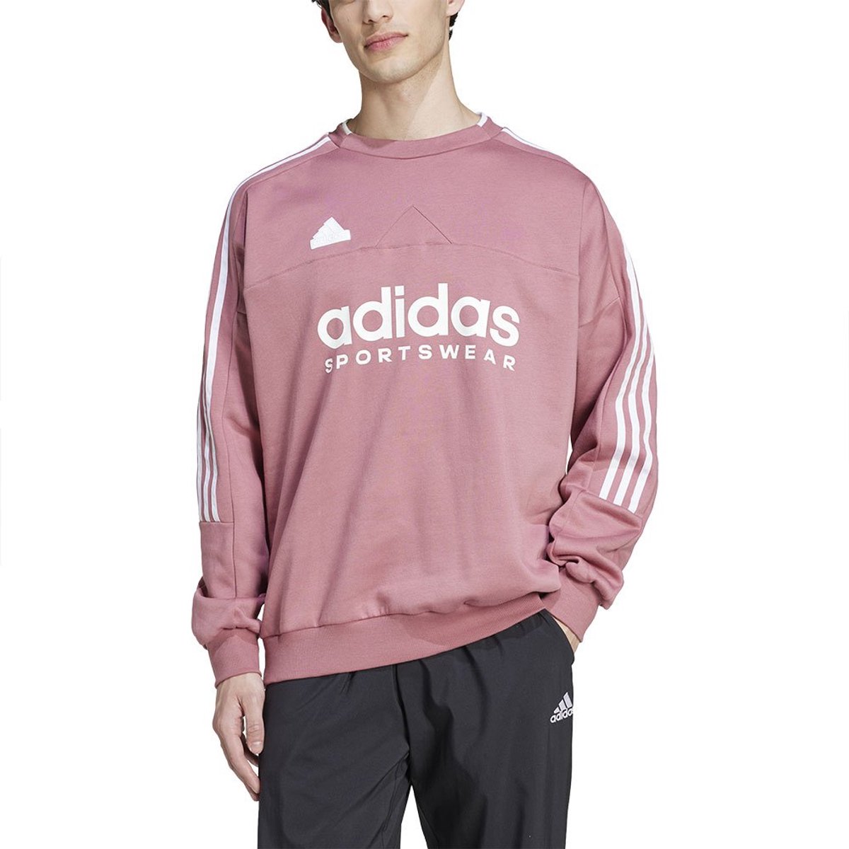 Adidas House Of Tiro Fleece Sweatshirt S Man Wit