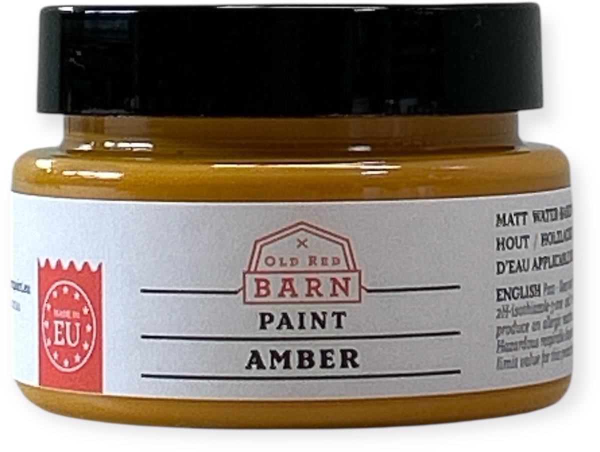 Old Red Barn Paint - Meubelverf - AMBER - 75 ml - ORB Paint