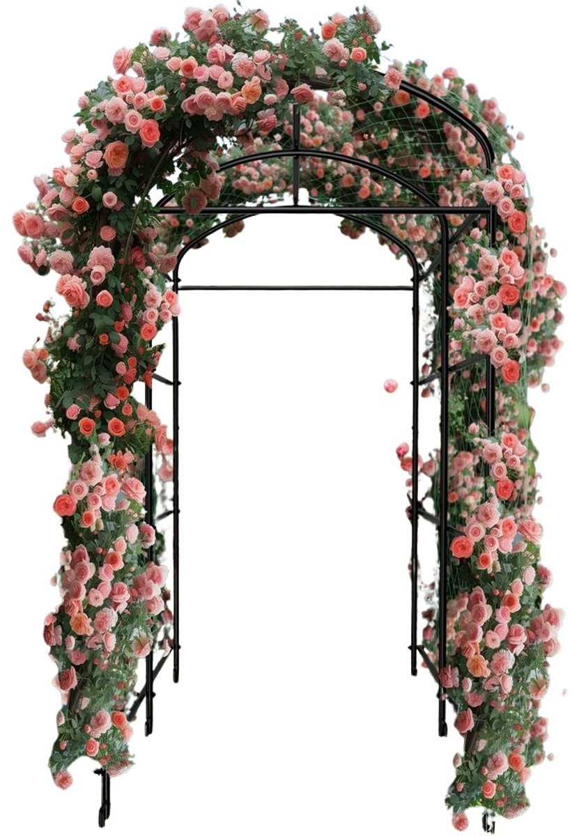 Betaalbare Goederen® pergola - groen - metalen tuinboog - pergola aluminium - pergola's - rozenboog - rozenboog metaal - tuinboog metaal