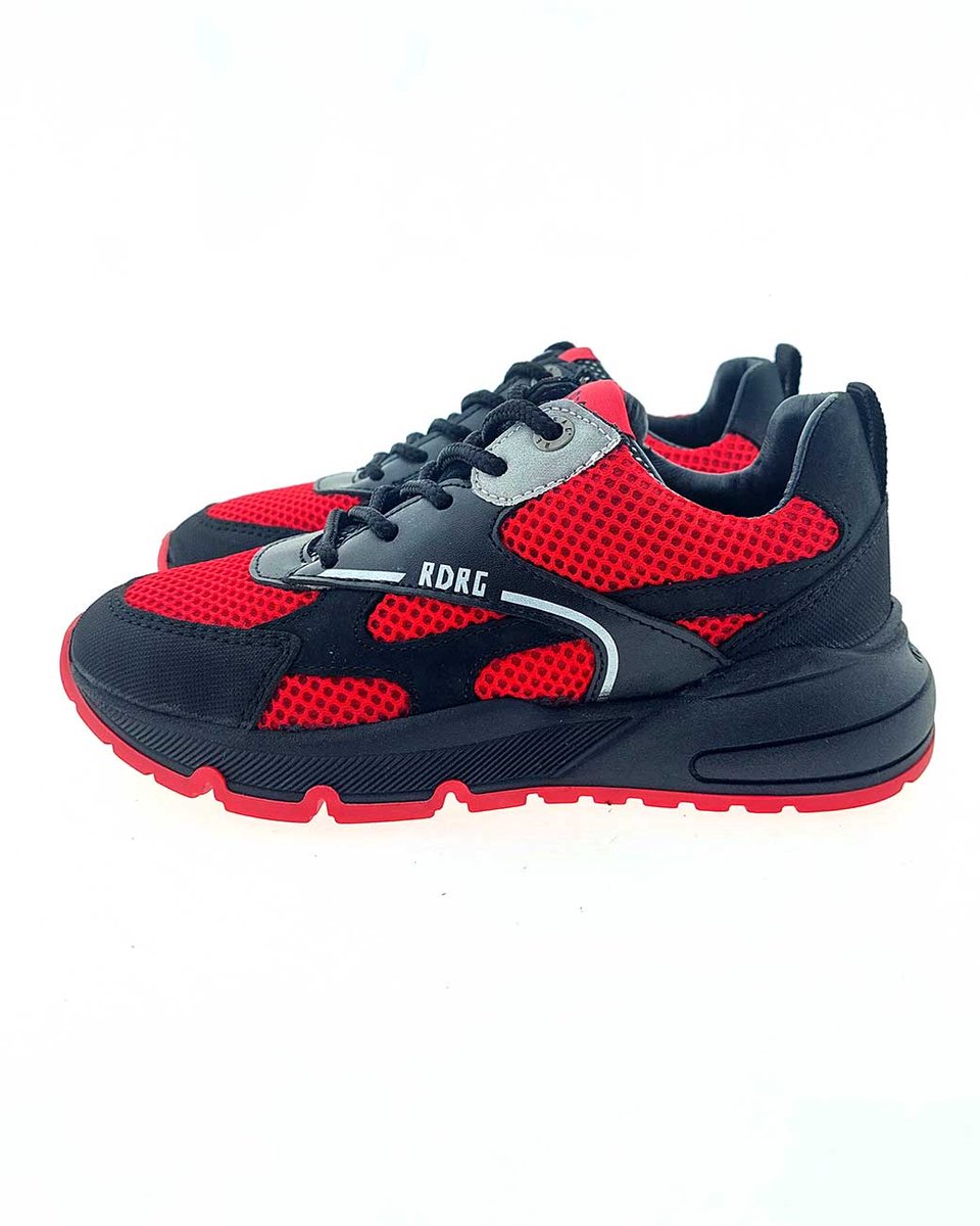 Red-Rag 13939 sneaker rood / combi, 32