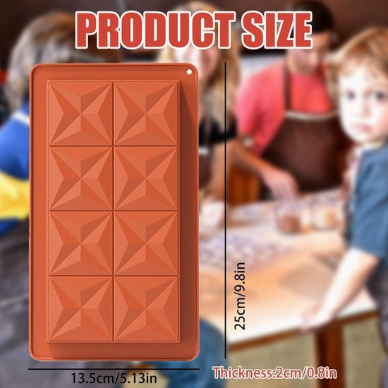 8-holte Cloud Siliconen Zeep Schimmel Niet-kleverige Food Grade DIY
