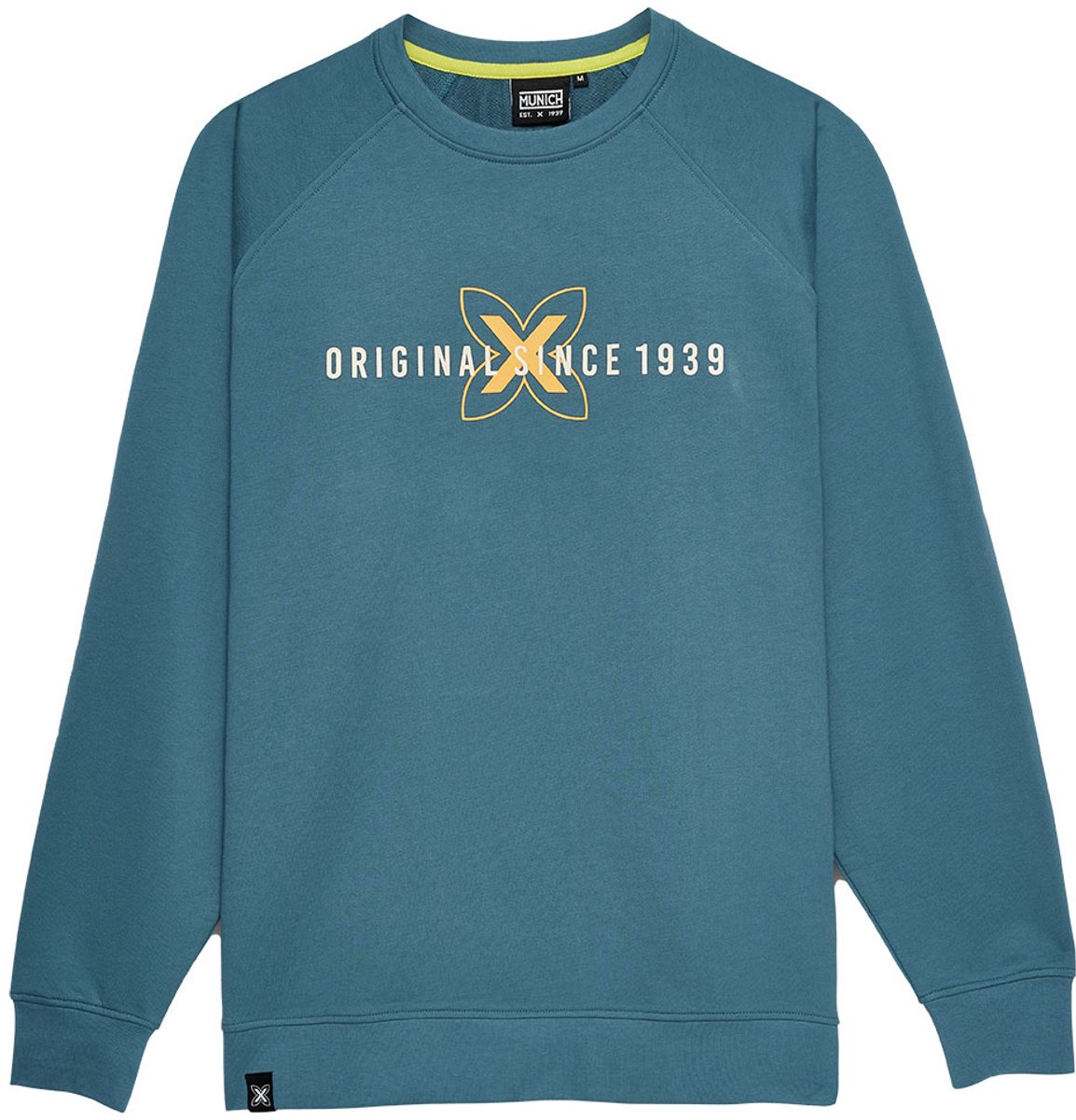 Munich Essential Lifestyle Sweatshirt Blauw M Man