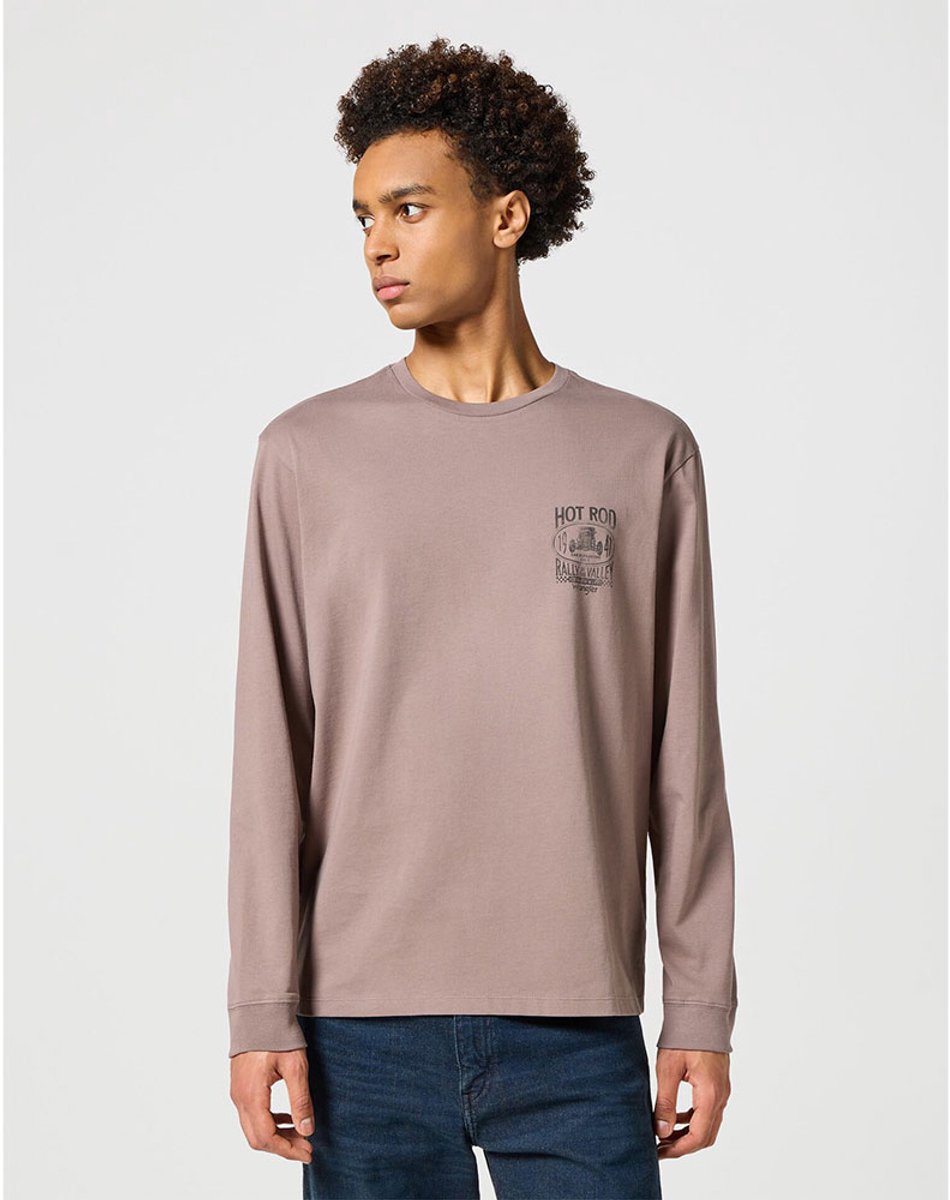 Wrangler 112357313 T-shirt Met Lange Mouwen L Man Iron
