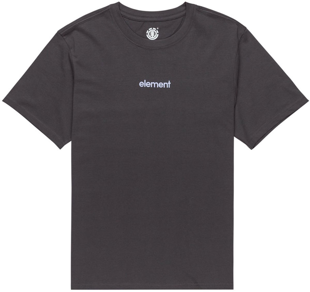 Element Simple Logo T-shirt Met Korte Mouwen S Man Zwart