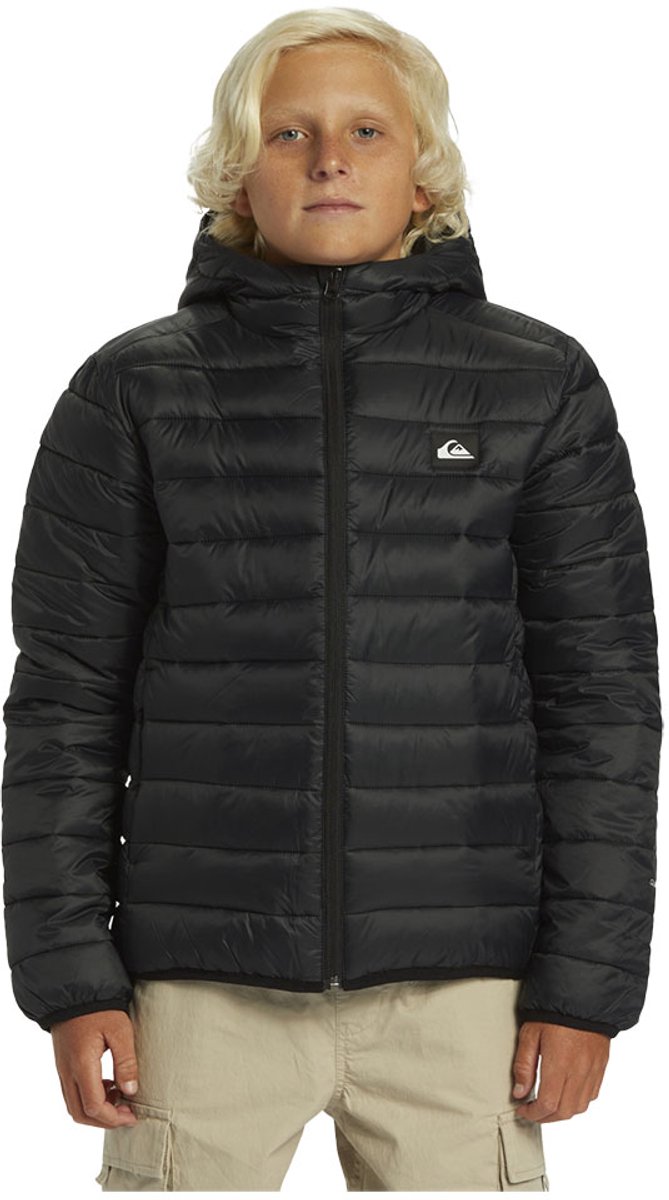 Quiksilver Scaly Jas 8 Years Jongen Zwart