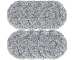 Dweilpads Geschikt Geschikt voor Dreame L10s Ultra, L10 Ultra, L10s Pro, Xiaomi X10+ 8-pack