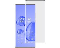 Screen Protector Geschikt Voor Samsung Galaxy S22 Ultra - Solidenz Edge Glue 3D - Volledig Dekkend - Fingerprint Compatible - Tempered Glass - Vingerscanner 100% Werkend - Screenprotector S22 Ultra