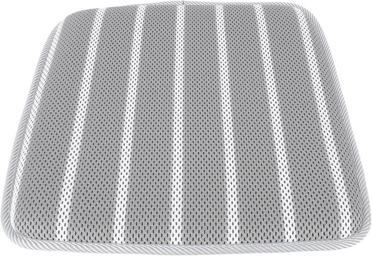 Allecto plus - Zachte Douchebankkussen voor Ouderen en Gehandicapten - Sneldrogend en Wasbaar - Antislip Douchezitkussen - Gaasstof - 17,7 x 17,7 x 1,2 inch.
