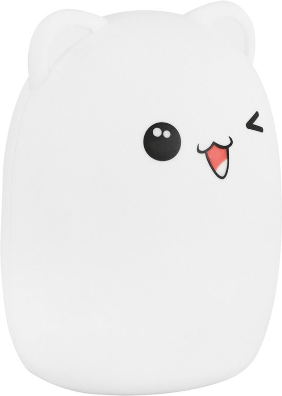 BOBO&RABIT LED - Kinder Nachtlampje - Tafellamp / Nachtlamp - Draagbaar - Touch - Accu - 1.5 watt - RGBW van Merkloos — afbeelding 3