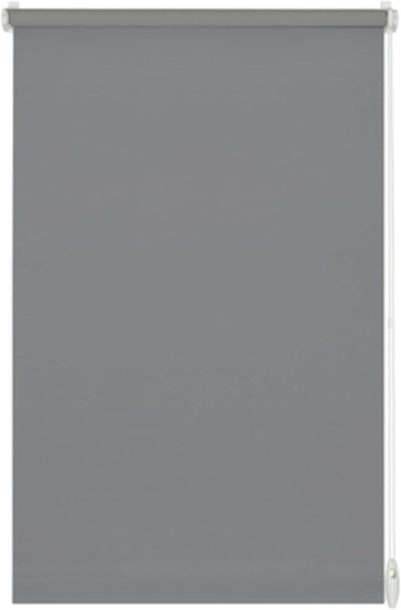 YOURSOL EasyFix Rolgordijn Tone in Grijs, 75 x 150 cm, Rolgordijn Zonder Boren, Klemmfix Rolgordijn, 75% Ondoorzichtig en Lichtdoorlatend
