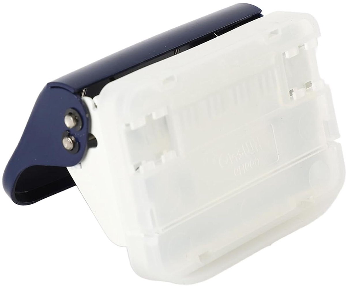 Allecto plus - 6-gaats Papier Punch voor Notebook A4 A5 B5 - Blauw - Capaciteit 5 Vellen - Notitieboek Planner