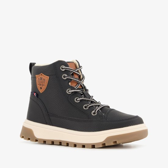 Bottes à lacets garçon doublées Blue Box bleues - Pointure 33