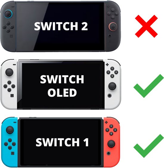 OneGamer Nintendo Switch Sports Accessoires Set - 12 in 1 - Voor 2