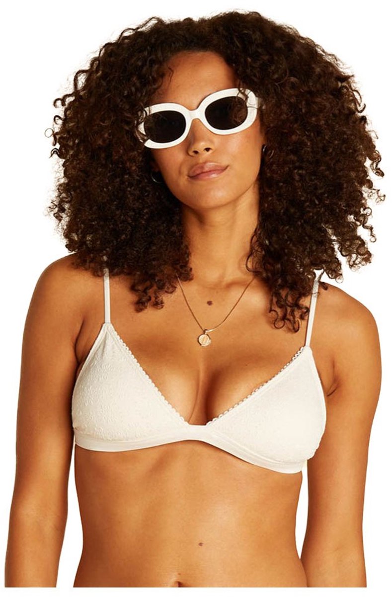 Billabong Eye-lityour Fire Fixed Tri Bikinitop M Vrouw Salt Crystal