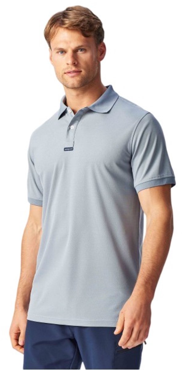 Henri Lloyd Dri Fast Korte Mouw Poloshirt Grijs 2XL Man