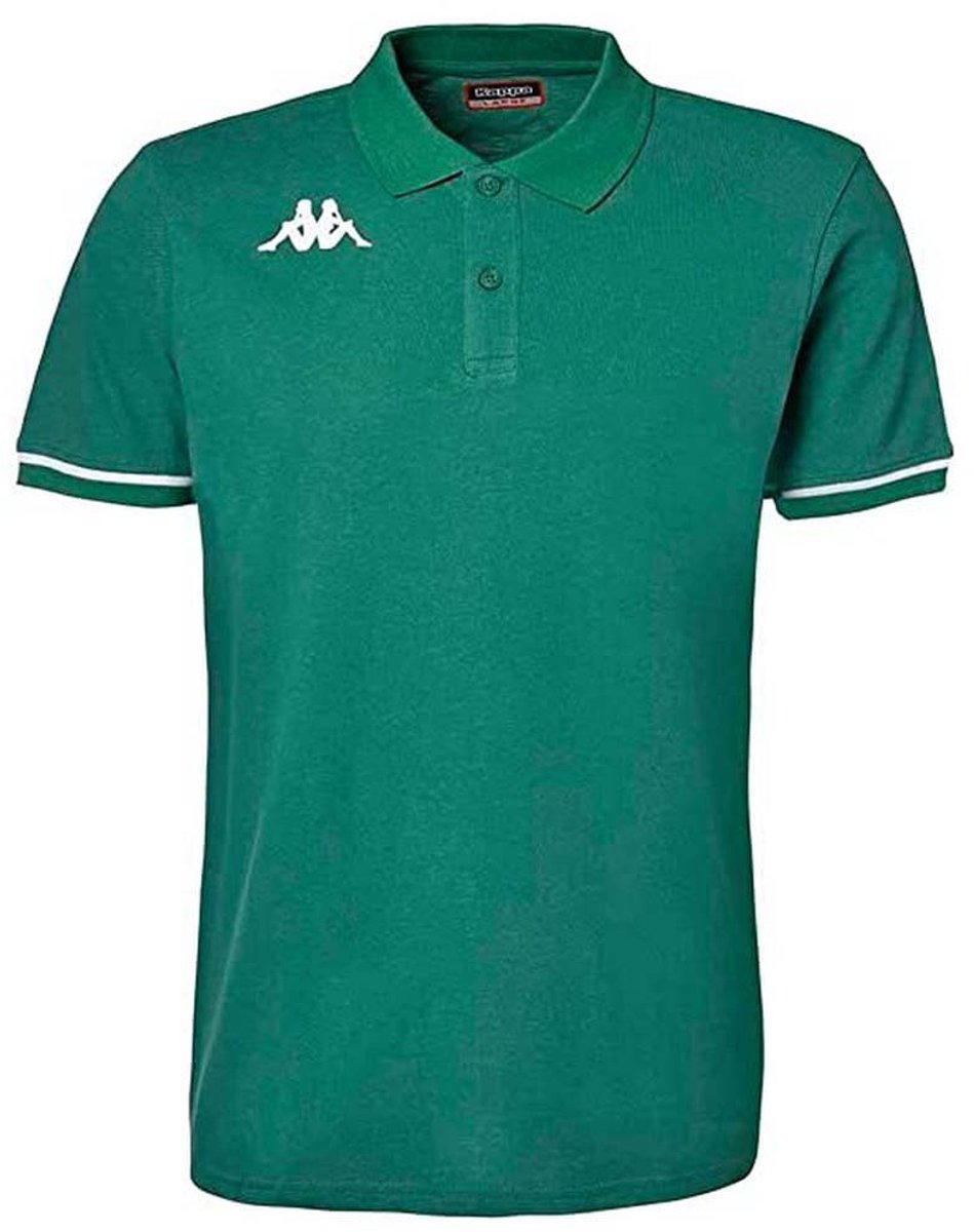 Kappa Barli Korte Mouw Poloshirt 2XL Man Groen