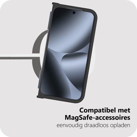 Étui Cazy compatible avec Google Pixel 10 Pro (compatible MagSafe) - Coque arrière de qualité militaire - Zwart
