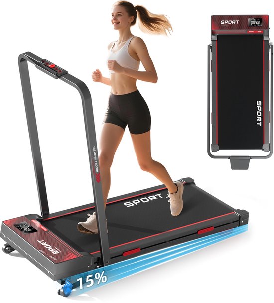 Y-RAIN Loopband 12 km/u Inklapbaar - Y-RAIN - €189,99