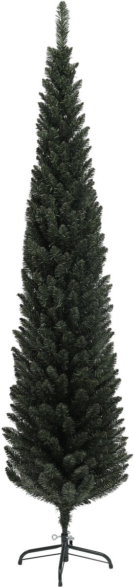 HOMCOM-Kerstboom-55x55x195cm-Kunststof-Groen