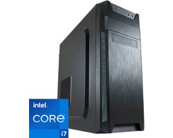 GMR Intel Complete PC met i7 Office PC - Business Office Computer | 16 GB RAM | 250GB SSD | USB 3 | Windows 11 Pro | WiFi-Bluetooth