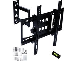 Draaibaar - Kantelbaar Universele TV Muurbeugel - 26 t/m 55 Inch Muur Steun Ophang Beugel TV Wandhouder - Draaibaar - Kantelbaar
