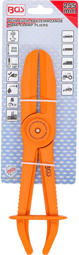 BGS Pince pour colliers de serrage 255 mm