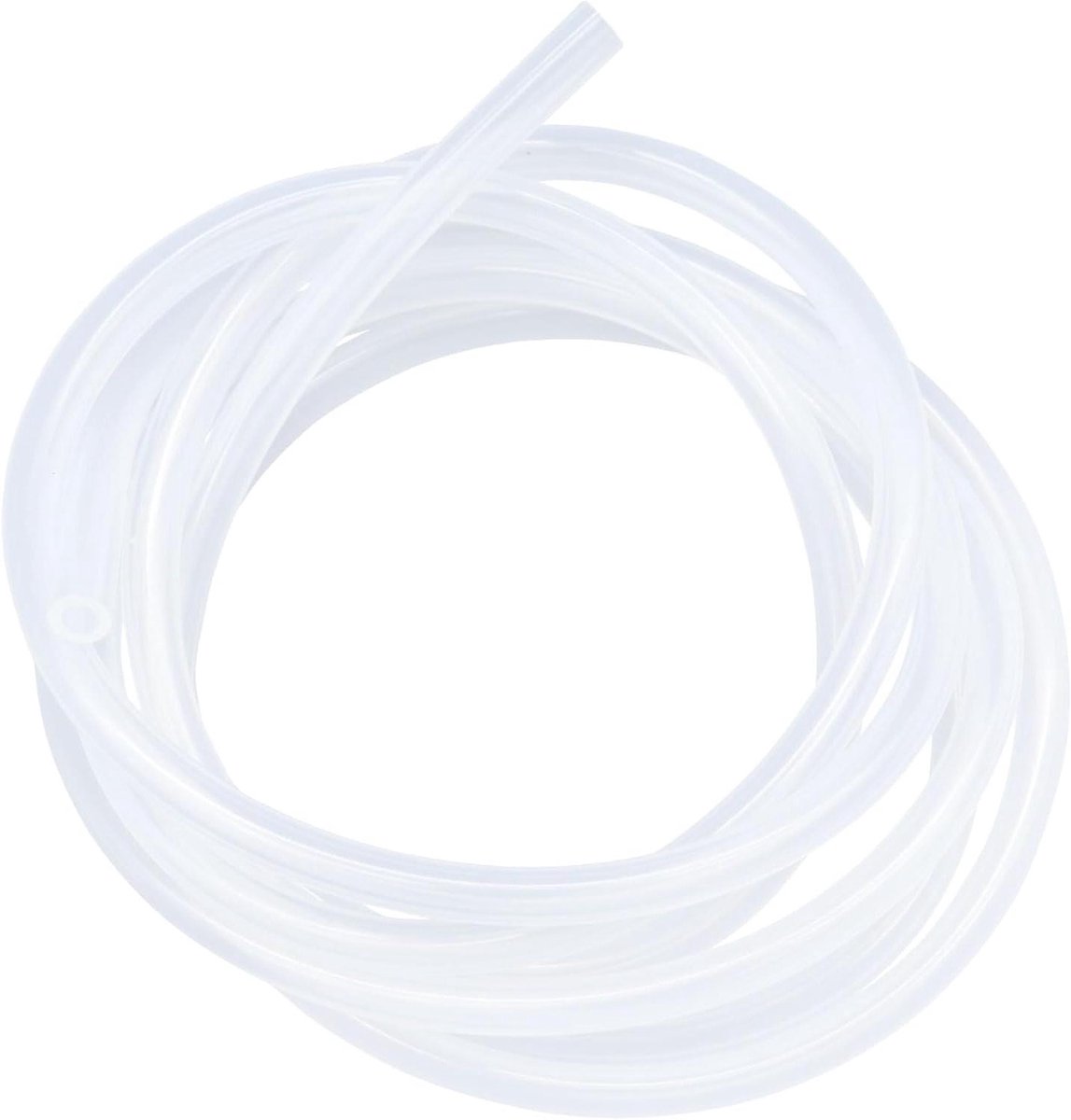 Allecto plus - Flexibele transparante siliconen buisslang, 3,2 mm x 6,4 mm (3,5 meter) - voor lucht- en waterpompen, thuisbrouwen en aquariumgebruik