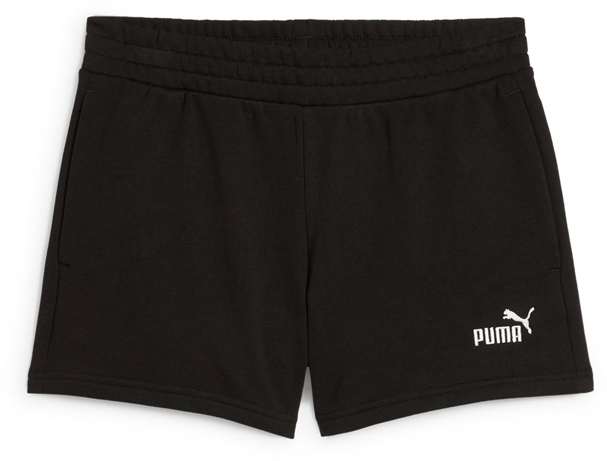 Puma Ess Small No. 1 Logo 4´´ Korte Broek 2XS Vrouw Zwart