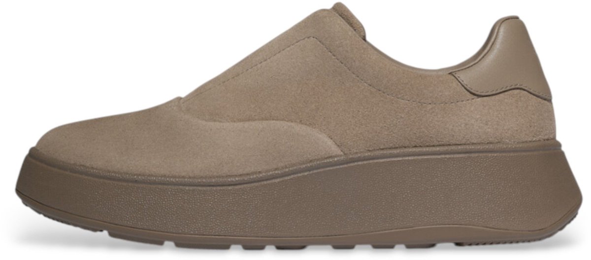 FitFlop F-Mode taupe leren loafers