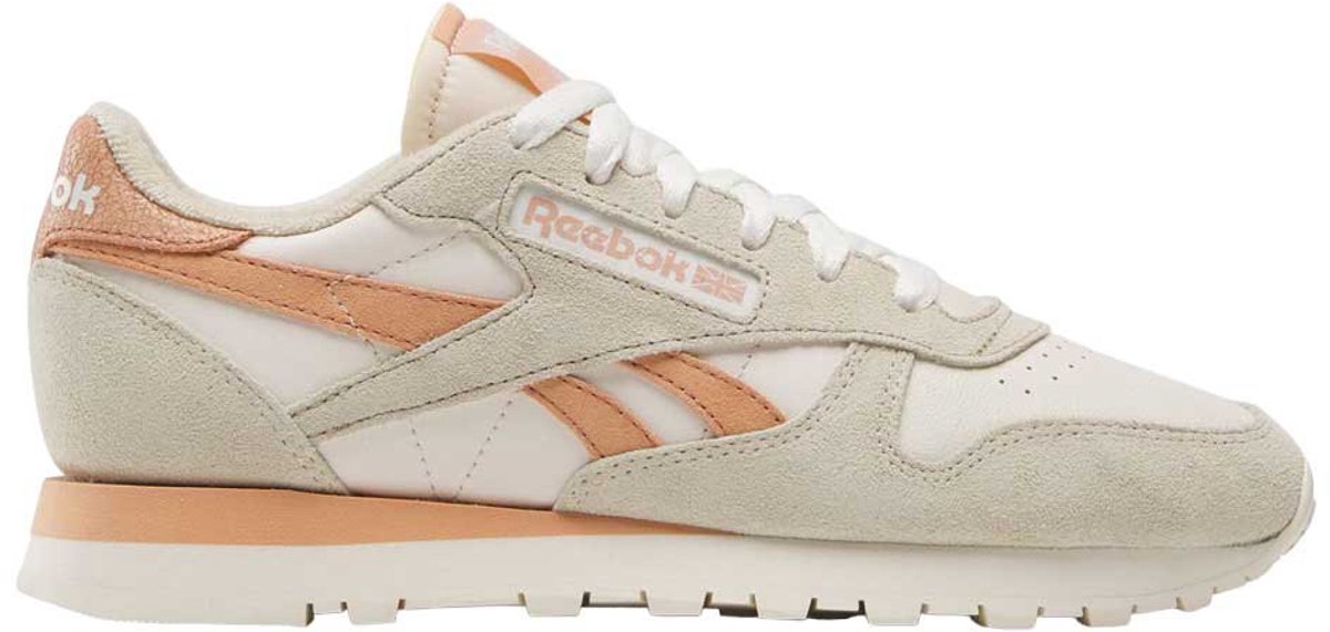 Reebok Classic Leather Schoenen Vrouw Beige
