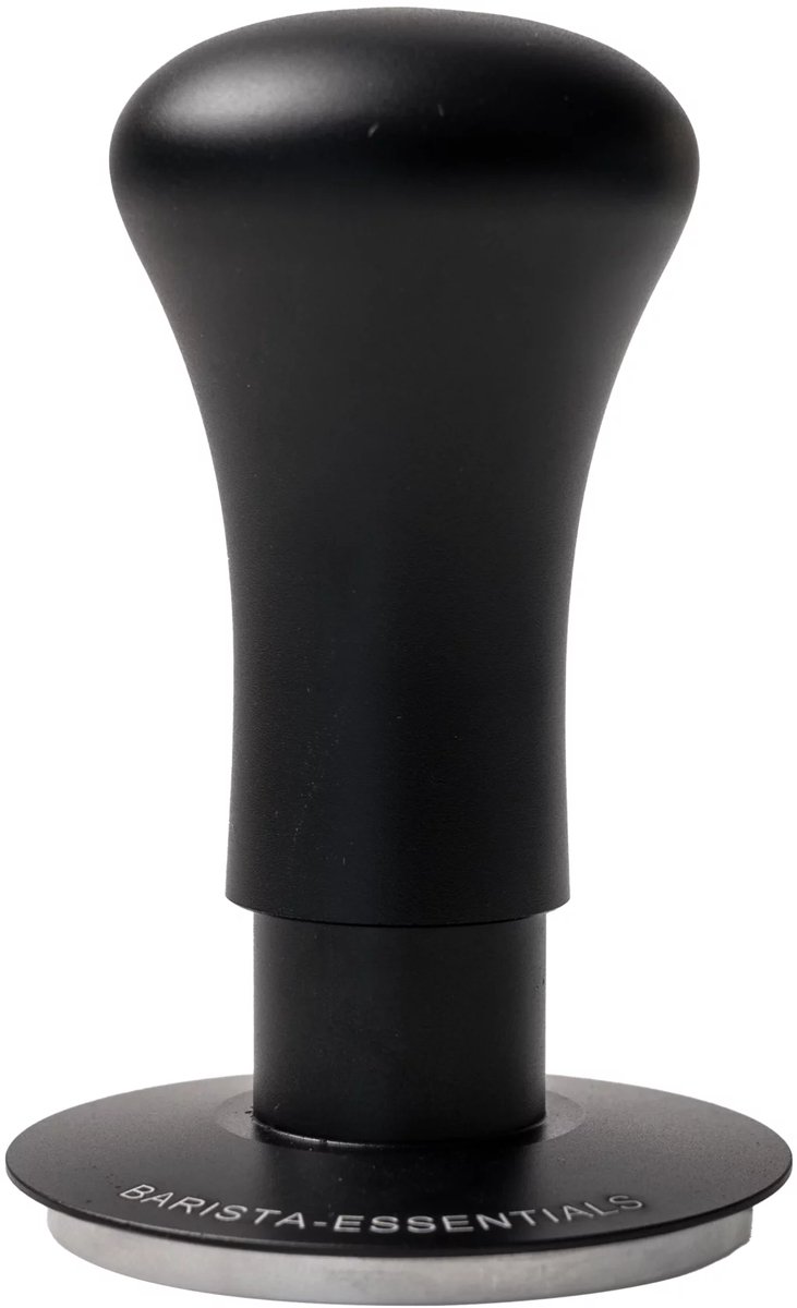 Gekalibreerde klik tamper – 58mm – Zwart – Tamper met veer - Koffie Tamper – Espresso Tamper - Koffie Stamper - Quick Mill – Espressomachine - Barista Essentials