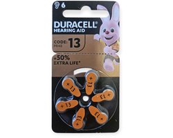 Duracell Gehoorapparaat Batterijen 13 - 6 stuks