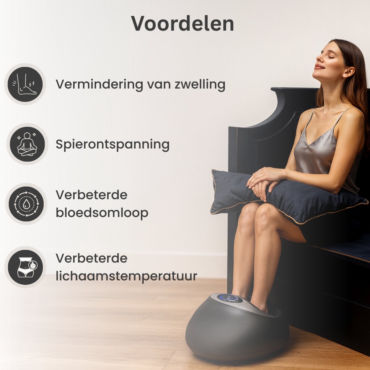 Veora Voetmassage apparaat - Shiatsu Voetmassage - afbeelding 3