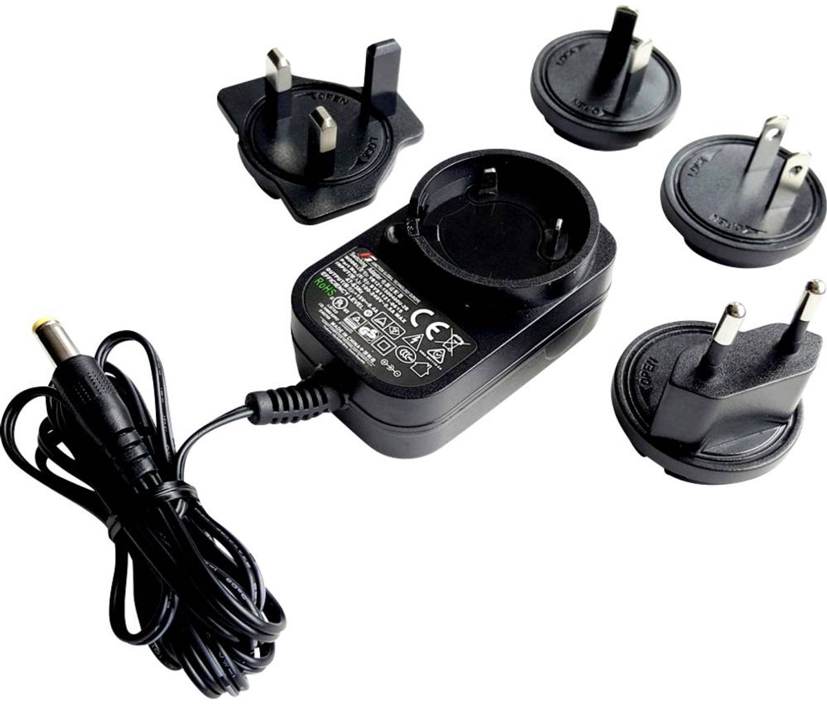 Dehner Elektronik SYS 1121-0612-W2E Stekkernetvoeding, vaste spanning 12 V/DC 0.5 A 6 W Gestabiliseerd, Met adapter voo