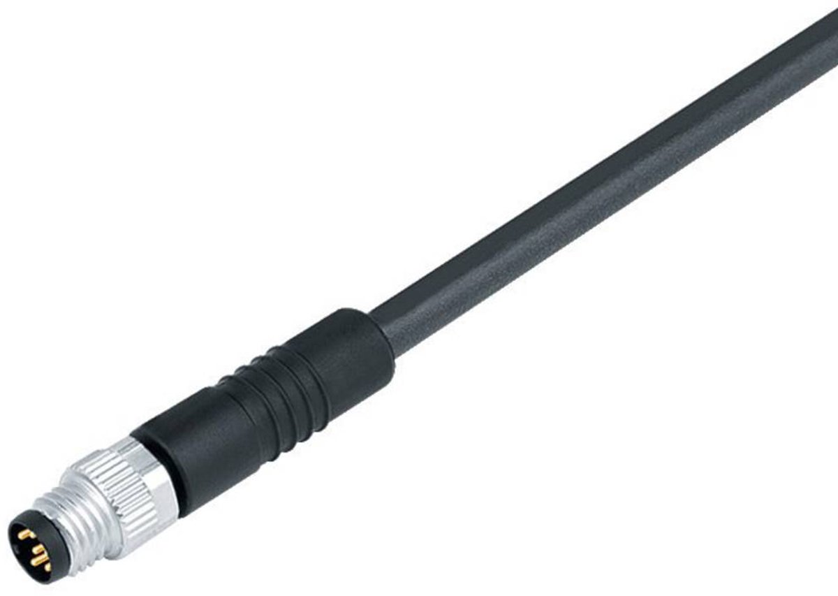 binder 77 3405 0000 50012-0200 Sensor/actuator connector, niet geassembleerd M8 Stekker, recht 1 stuk(s)
