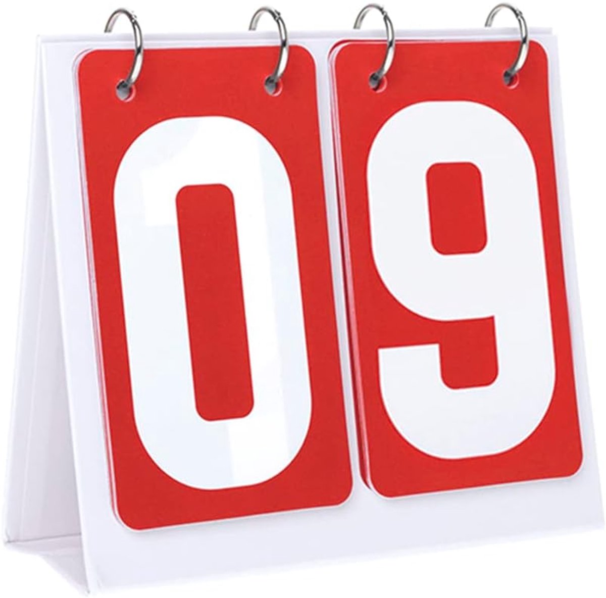 4 draagbare scoreborden, scoreborden, 4-cijferige draagbare desktop scoreborden, basketbal, voetbal, tennis, volleybal, stenen spellen, sportspellen, lichamelijke opvoedingsactiviteiten, flippers