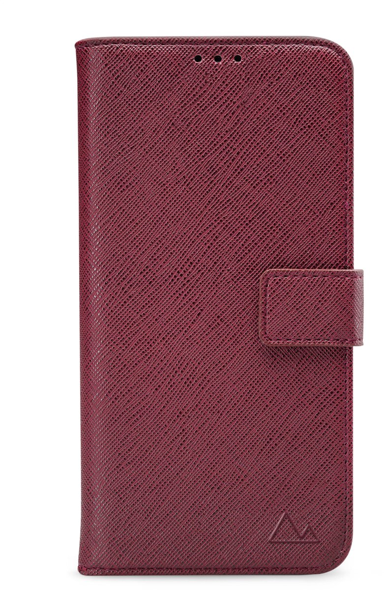My Style Telefoonhoesje geschikt voor Samsung Galaxy A17 Hoesje | My Style Flex Wallet Bookcase Portemonnee | Pasjeshouder voor 3 Pasjes | Telefoonhoesje voor Pinpas / OV Kaart / Rijbewijs - Bordeaux | Rood
