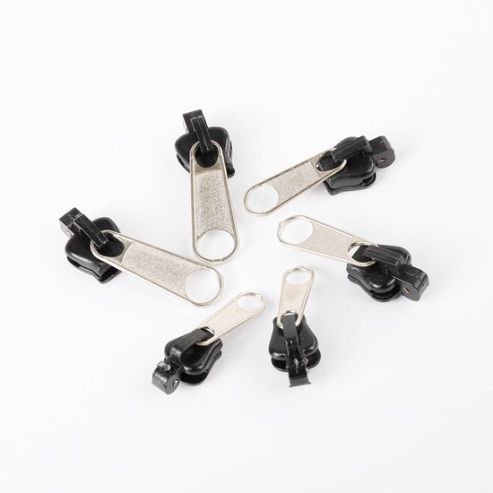 KOLZEMV 6 stuks reparatieset reparatiekit rits verwijderbare rits