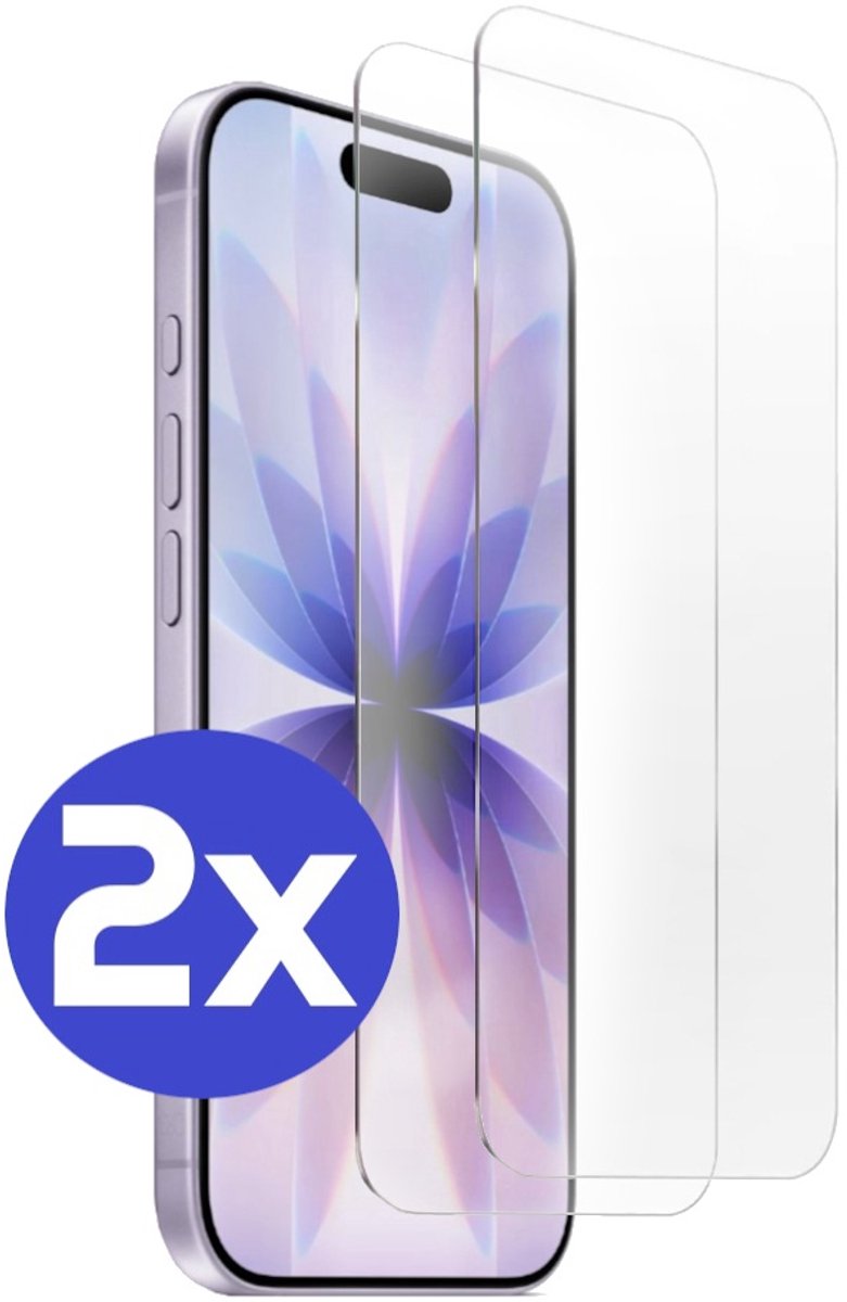Premium Screenprotector Geschikt Voor iPhone 17 - Gehard Glas - 2 Stuks