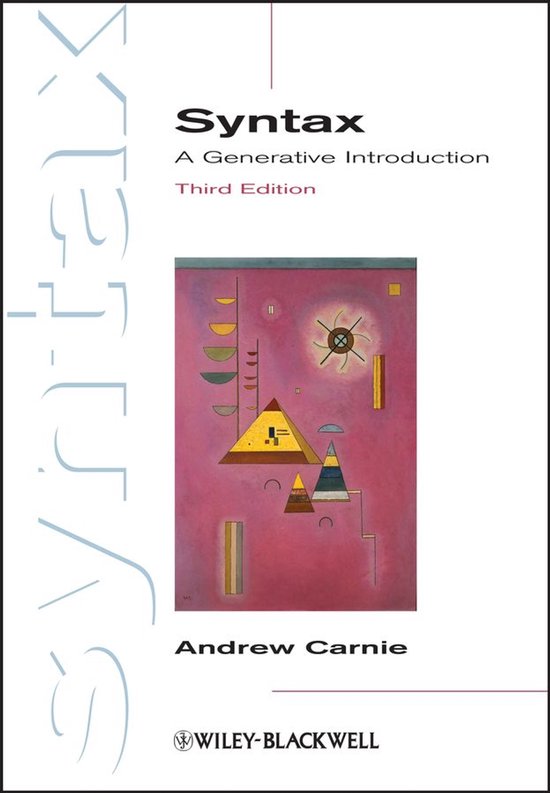 Introducing Linguistics 18 - Syntax - cover