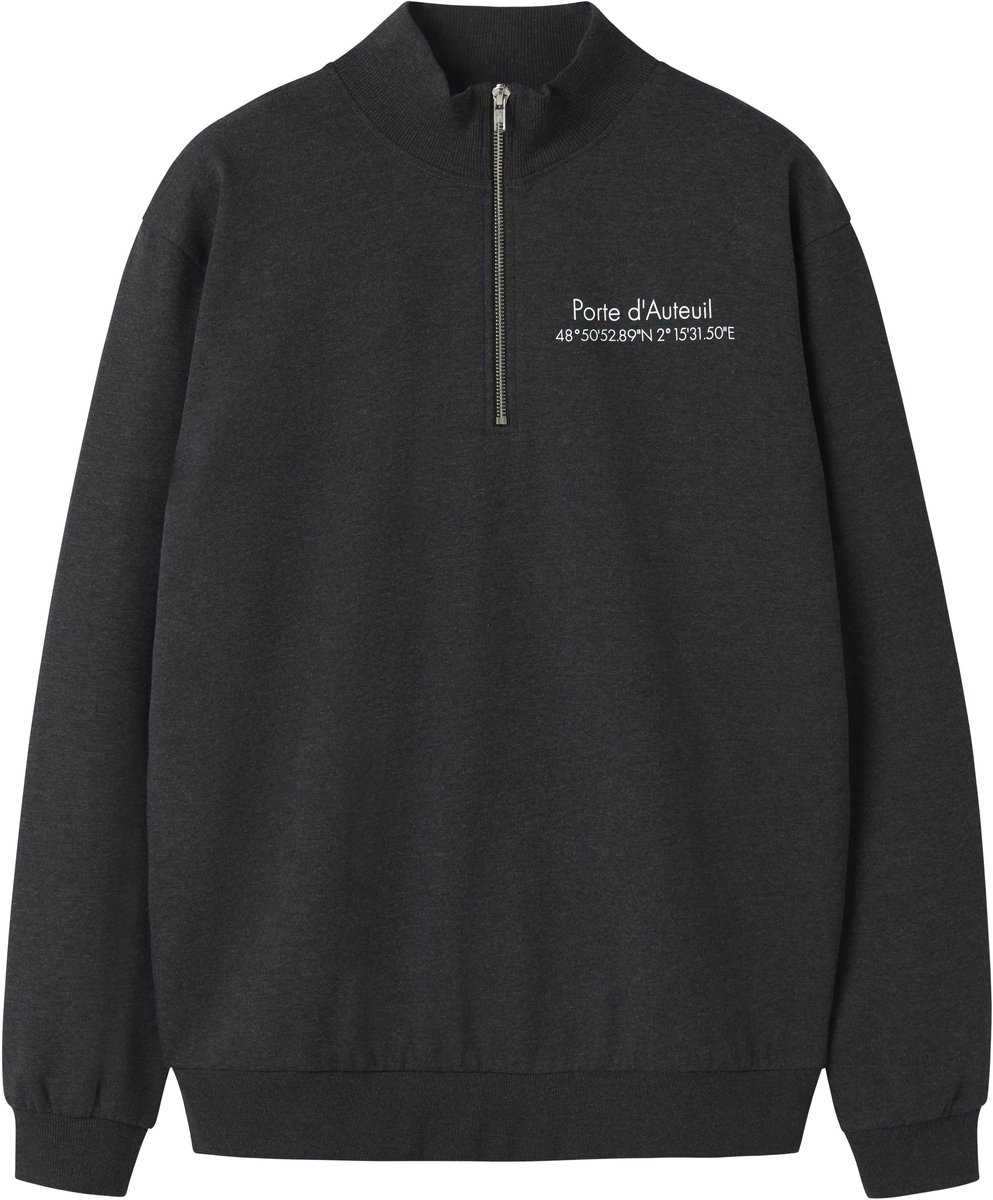 NAME IT - TAMCOX LS HALF ZIP LOGO NOOS - Heren - Vesten