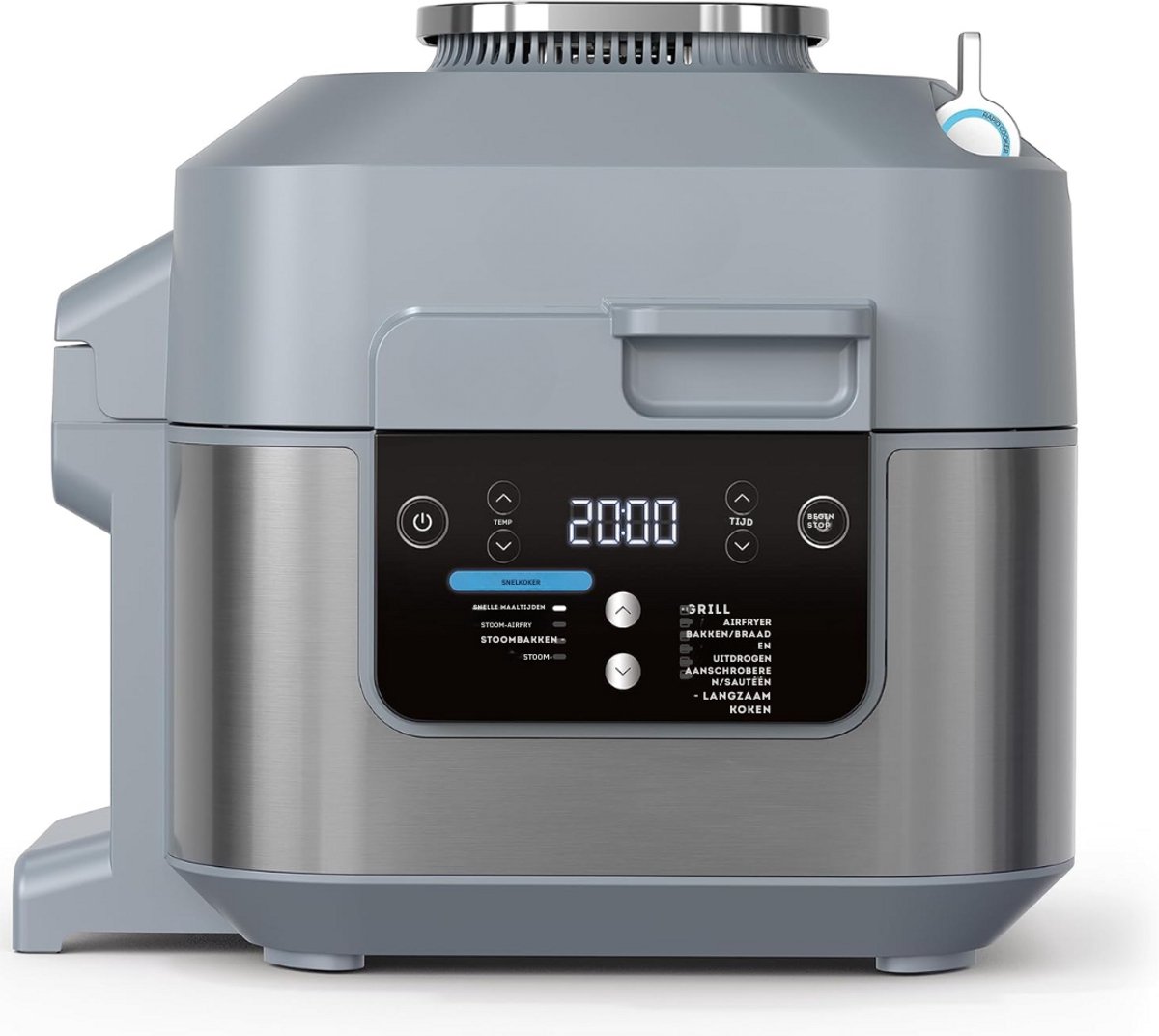 SCH® Multicooker - Multicookers - Grijs - 35cm x 33cm x 31cm