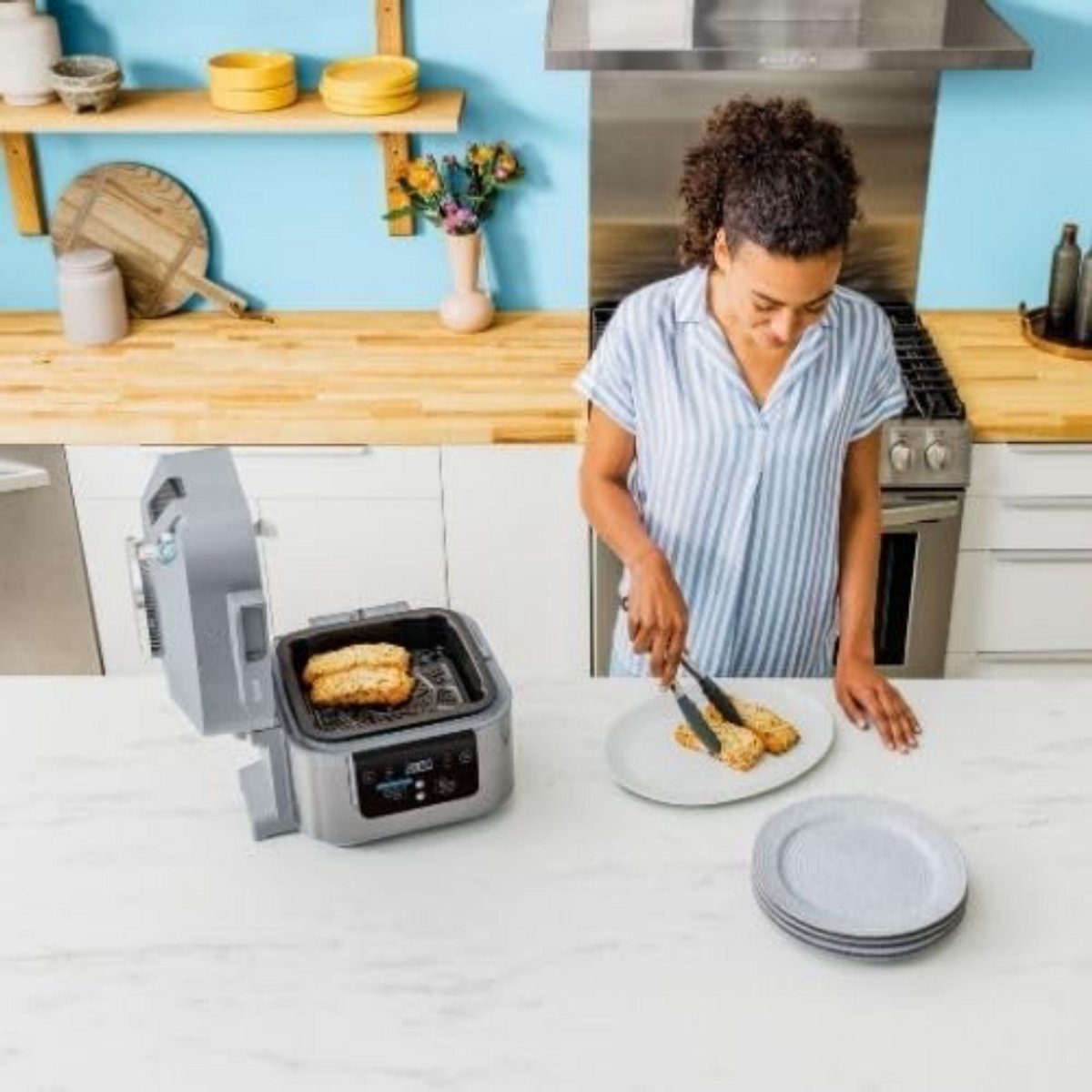 SCH® Multicooker - Multicookers - Grijs - 35cm x 33cm x 31cm – foto 6
