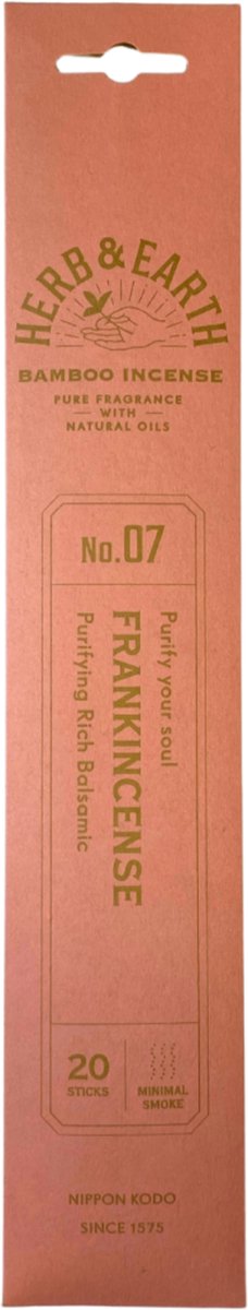 Frankincense Herb & Earth Nippon Kodo - Wierook Stokjes