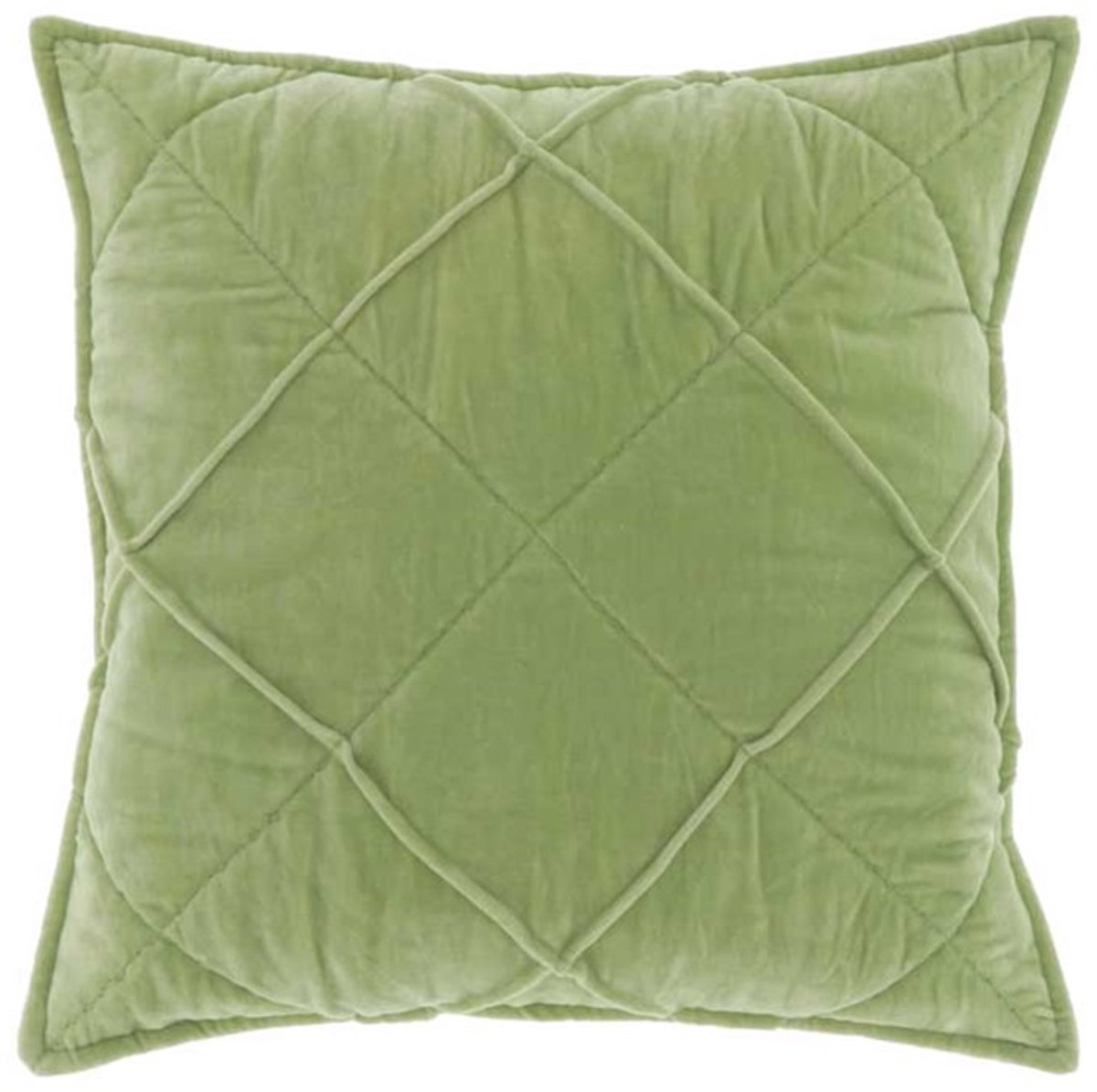 Unique Living - Kussen Doutzen 45x45cm nile green
