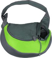 WiseGoods - Honden Draagtas - Draagtas - Schoudertas - Puppy Reis Tas - Draagzak Voor Honden - Draagzak - Veilig - Comfortabel - Groen