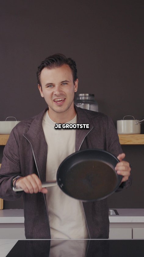 Safecourt Koekenpan PFAS & PTFE vrij - Non-Stick & gemakkelijk schoon Safecourt Koekenpan PFAS & PTFE vrij - Non-Stick & gemakkelijk schoon