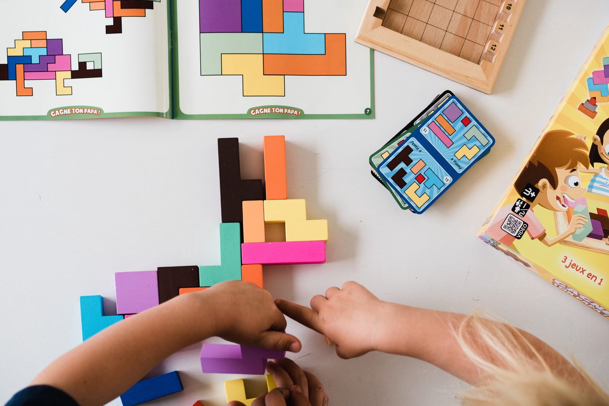 Gigamic - Katamino Family - Tweespelers spel - Evolutionair en Educatief spel — cadeau in Spellen & Speelgoed - foto 2