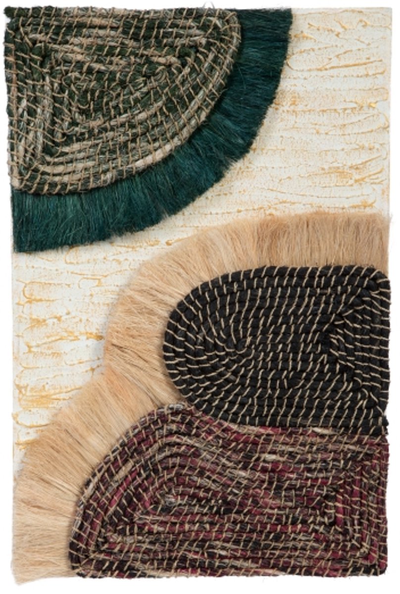 Morrigan - Wandpaneel - Bandahara - L 60cm x W 40cm x H 40cm - Mix Kleur